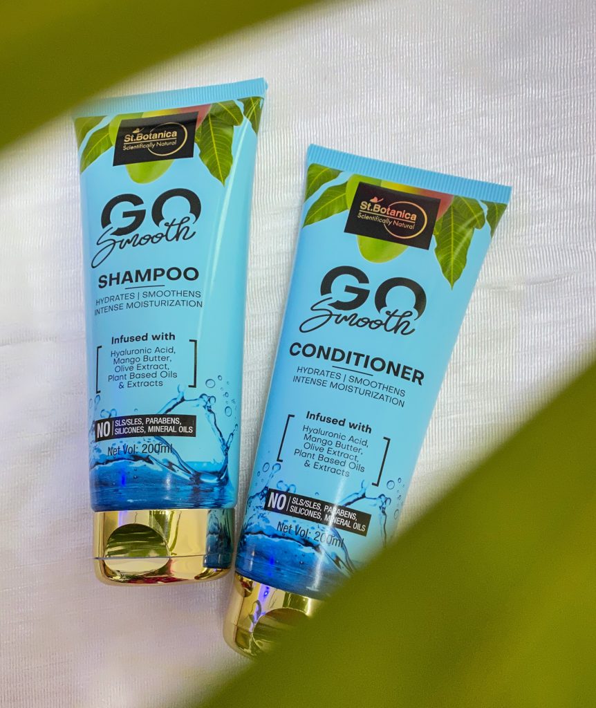 St Botanica GO Smooth Shampoo and Conditioner Review - Fashion Fiasca