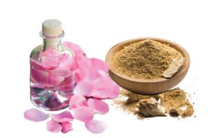 Besan, Turmeric, Sandalwood powder, curd, honey & rose water for Sun Tan Removal - Fashion Fiasca 